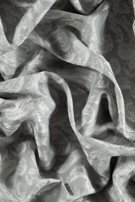 Klassischer Vorhang FR-One Ornate 03 Silver